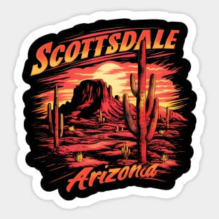 Scottsdale Arizona Sticker